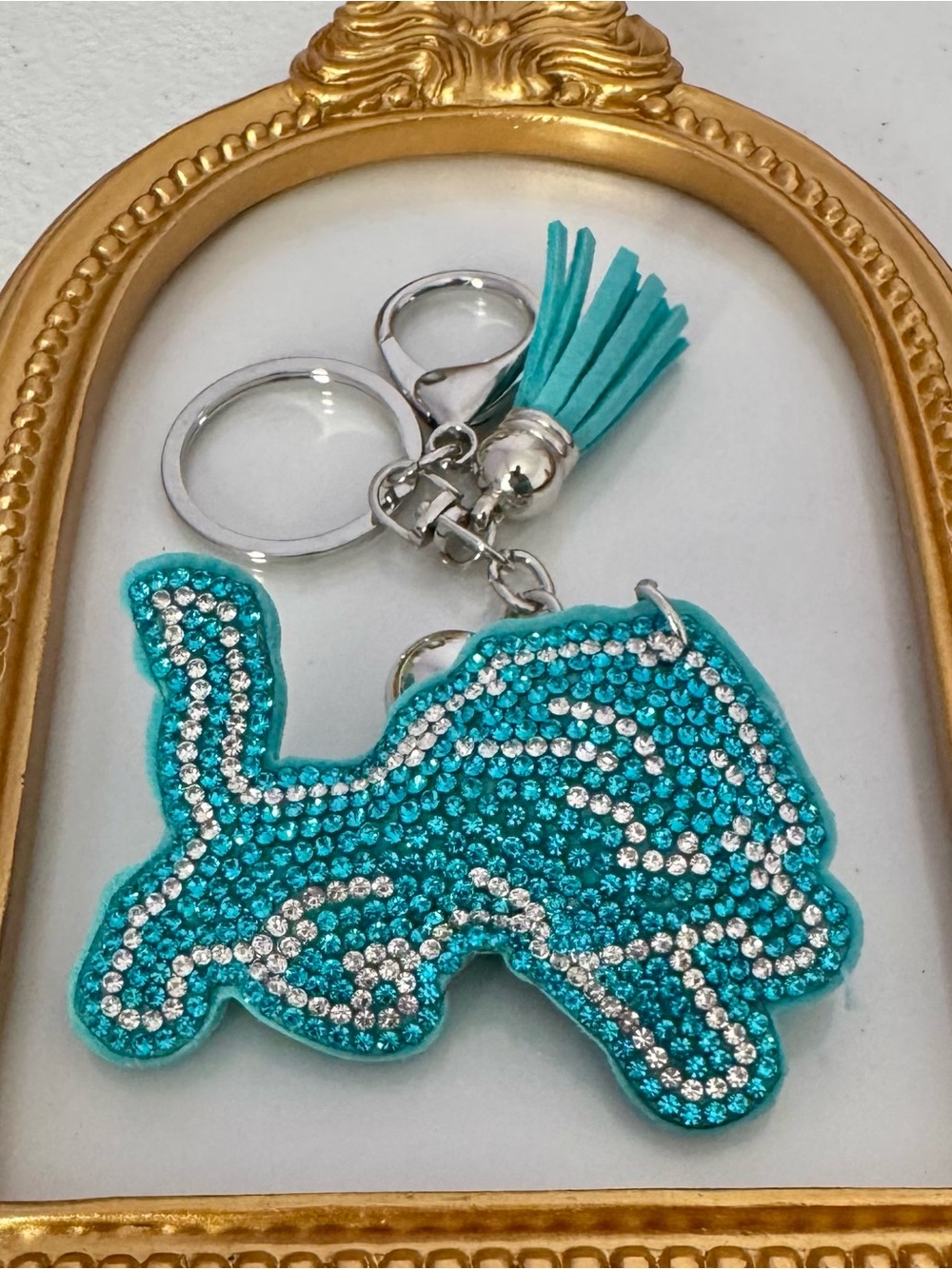 New Detroit Lion  Keychain with  Tassel